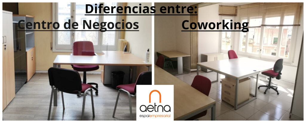 DIFERENCIAS ENTRE CENTREO DE NEGOCIOS Y COWORKING