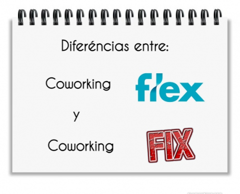 Diferencias entre coworkingf flex y Coworking fix